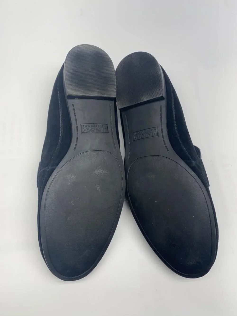 BLONDO Womens Britten Waterproof Loafer In Black Suede Sz 10
